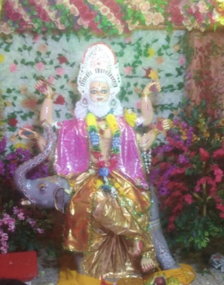 श्रद्धाभाव के साथ पूजे गए शिल्पी भगवान विश्वकर्मा, l